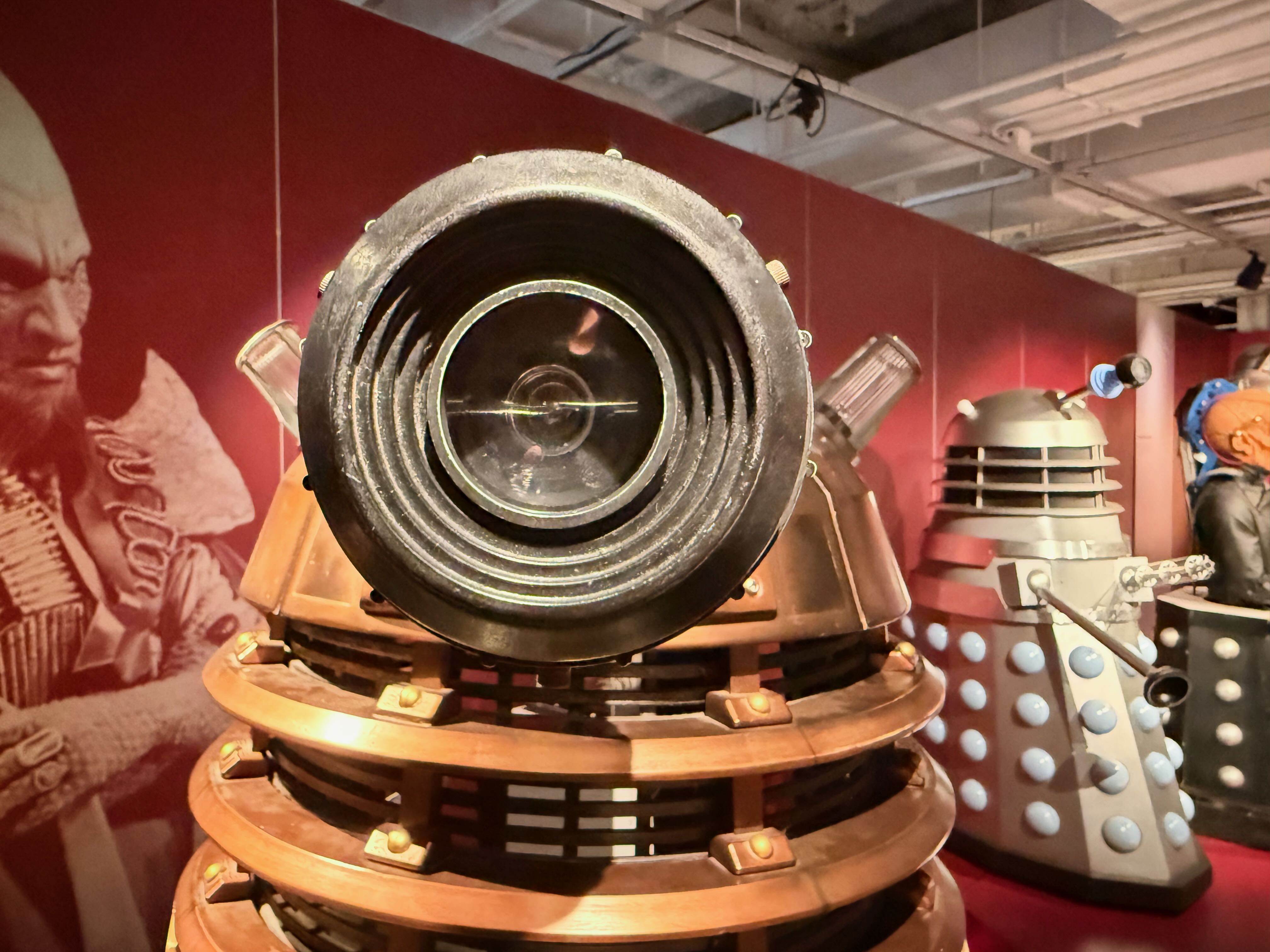 Close-up of a Dalek eyestalk