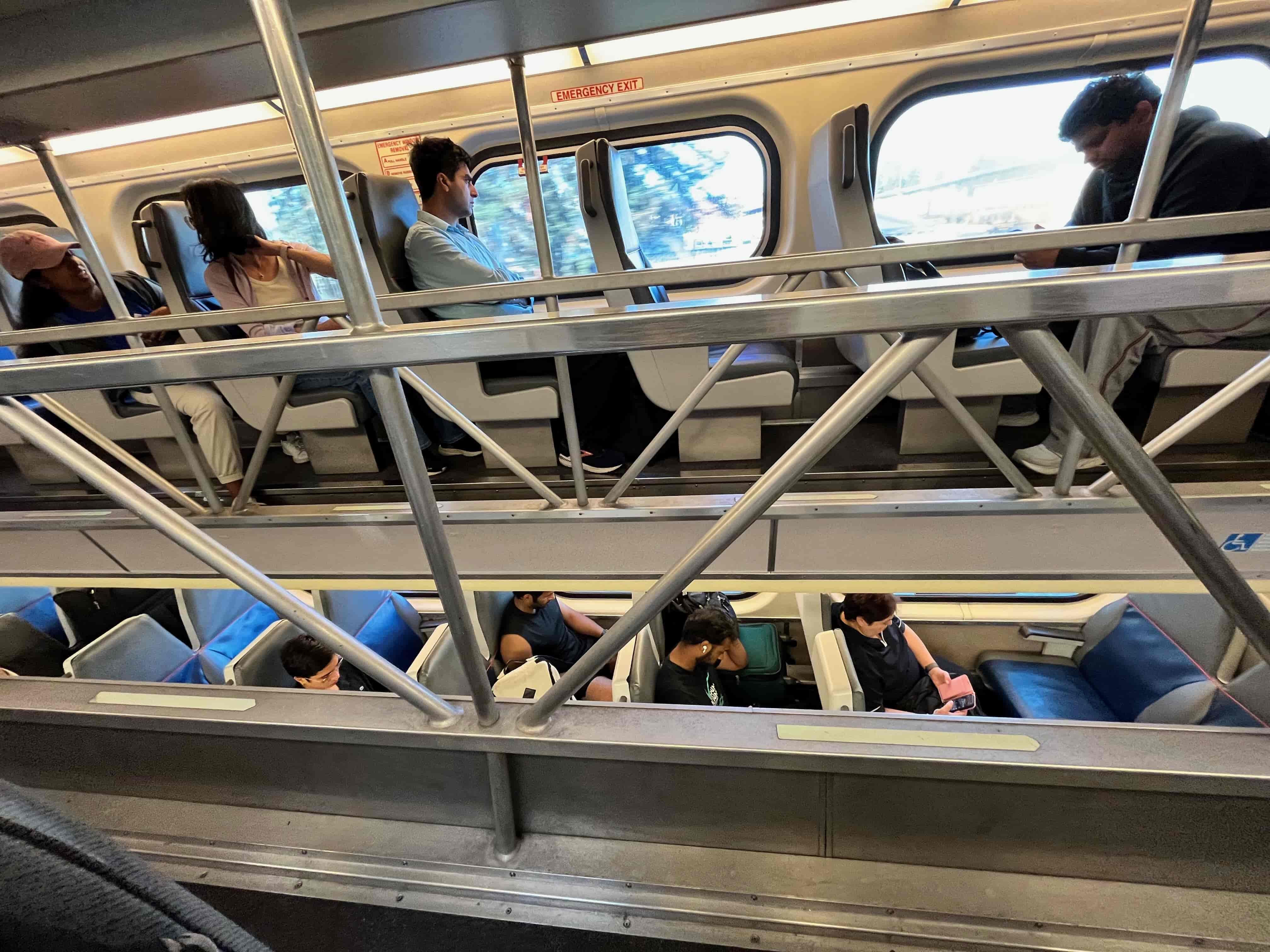 Inside Caltrain: single-seat